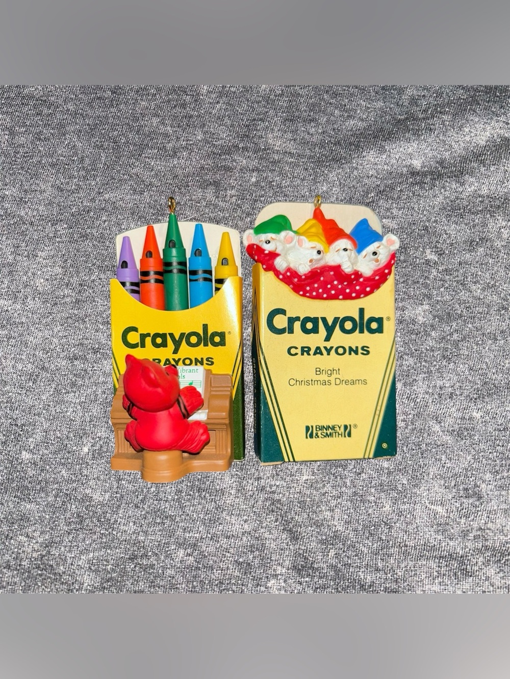 Vintage Crayola Ornaments